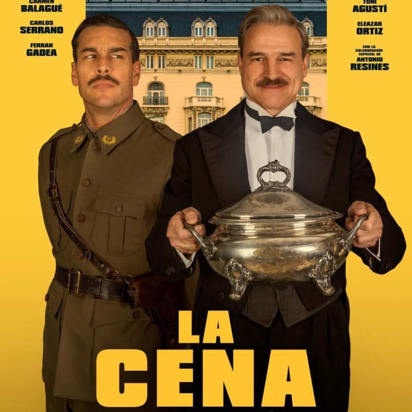Póster de la comedia 'La Cena' en cine.