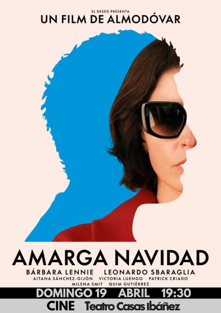 Cartel de película Amarga Navidad de Almodóvar