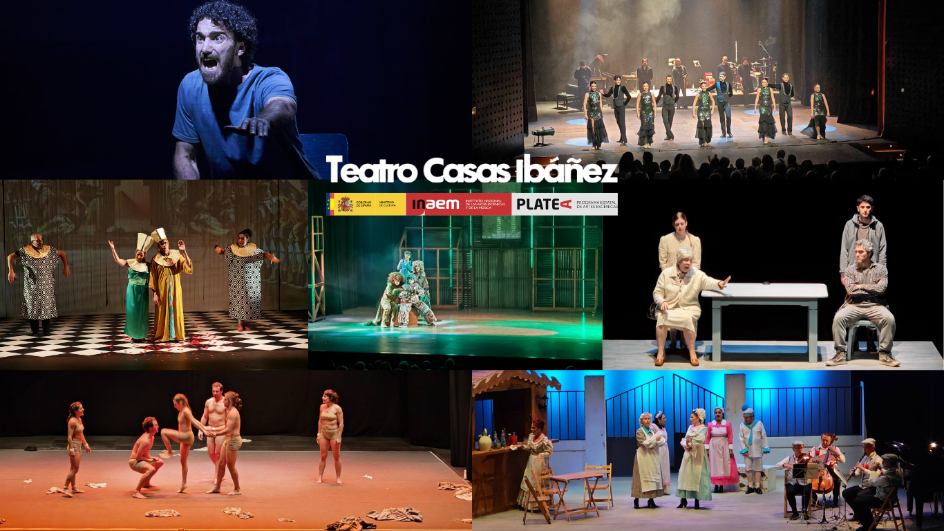 Collage de actuaciones en el Teatro Casas Ibáñez