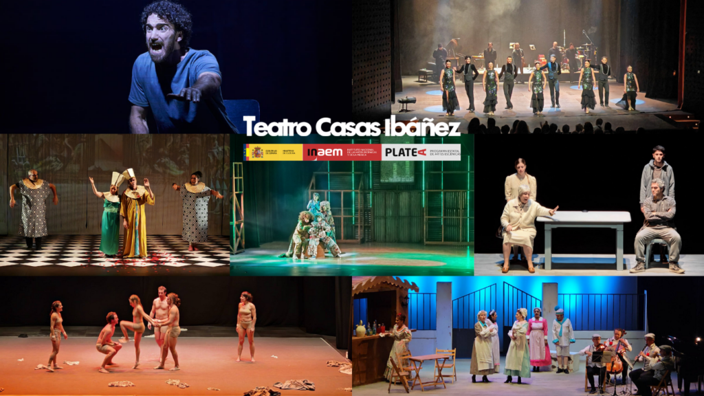 Collage de espectáculos en Teatro Casas Ibáñez
