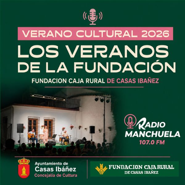 La música vuelve al Patio de la Fundación Caja Rural con una nueva edición de Los Veranos de la Fundación