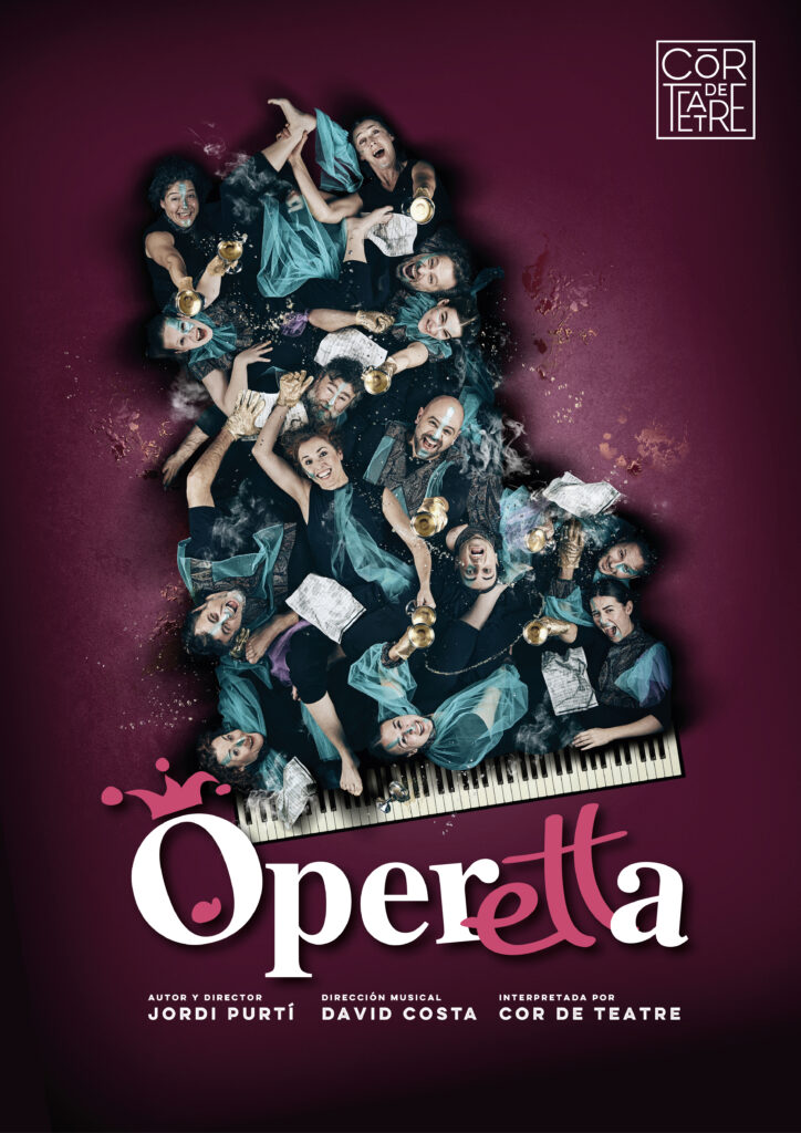Cartel de Operetta de Cor de Teatre