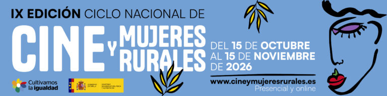 Cartel del IX Ciclo Nacional de Cine y Mujeres Rurales